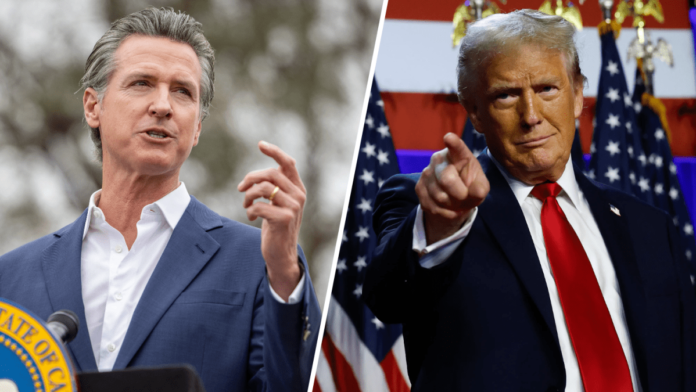 Donald-Trump-Gavin-Newsom